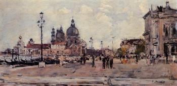 尤金 佈丹 Pier in Venice 尤金 佈丹 Pier in Venice